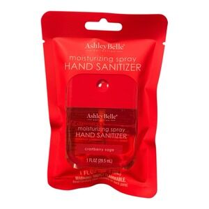 Ashley Bell Moisturizing Spray Hand Sanitizer 1 fl oz (29.5 mL) Cranberry Sage